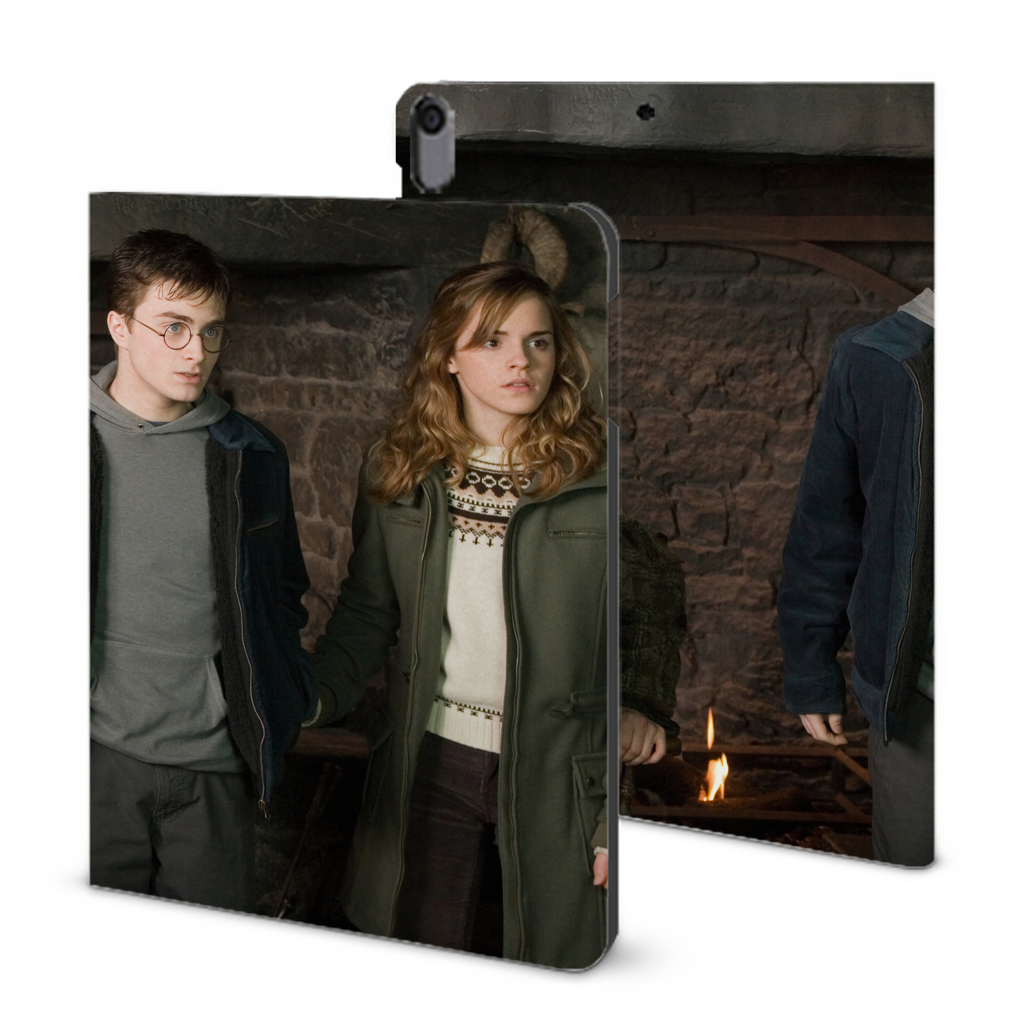 （画像用） Harry Potter ハリー・ポッターシリーズ IPad ケース ブック型 PUレザー TPU 耐衝撃 軽量 薄型 ペン収納なし 全面保護 IPad 各モデル対応